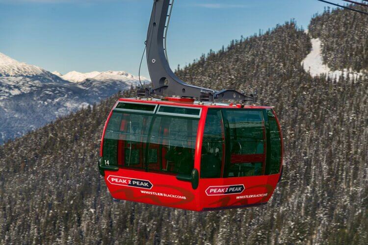 Peak2Peak gondola, Whistler, BC.