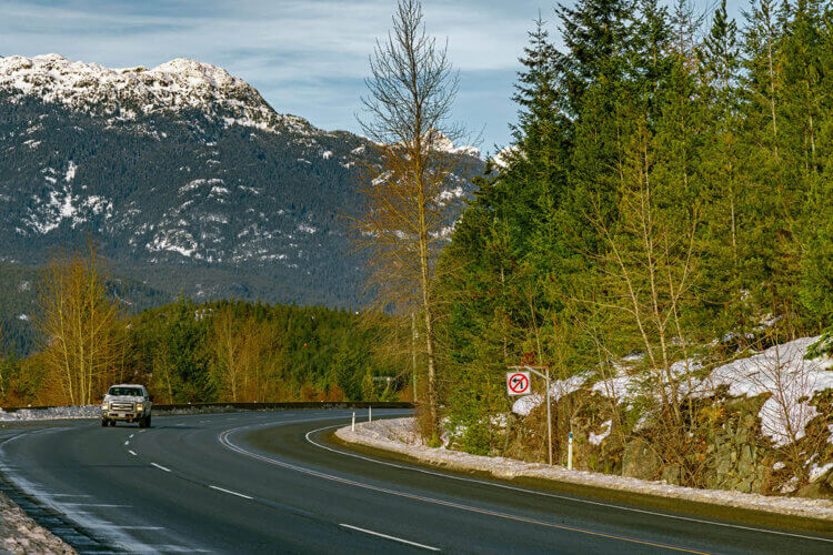 Sea to Sky Highway to Whistler