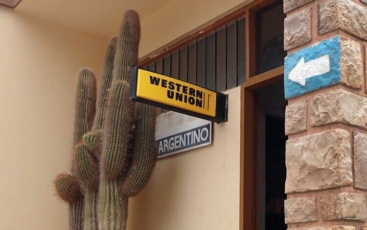 Western Union Office, Argentina