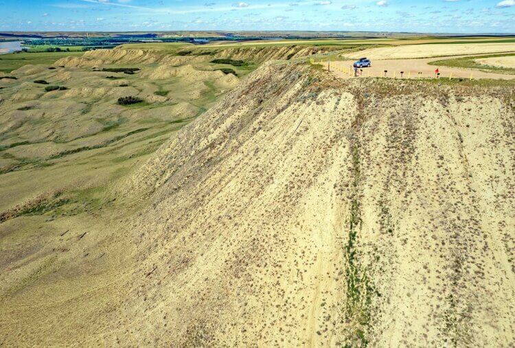 Checkerboard Hill near Leader, Saskatchewan