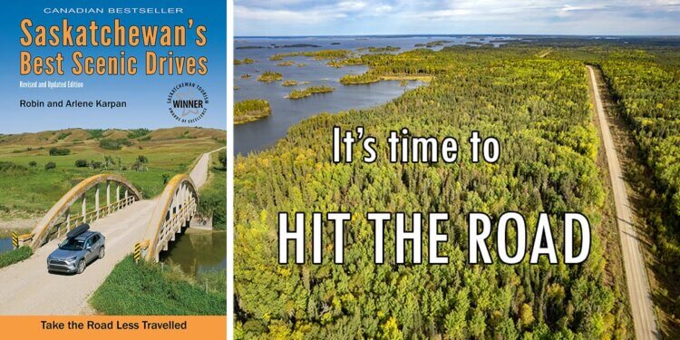 cover of Saskatchewan's Best Scenic Drives book