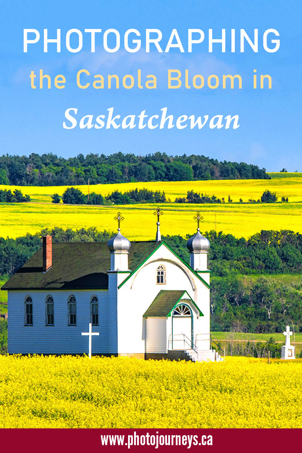 PIN for Photographing Canola Fields in Saskatchewan on Photojourneys.ca