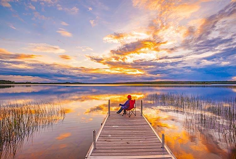 Meadow Lake Provincial Park, Saskatchewan.