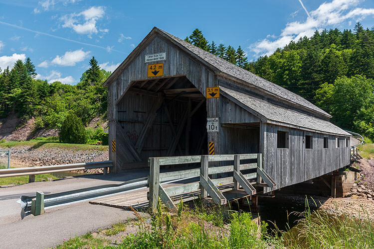 Hardscabble Bridge, St. Martins, New Brunswick.