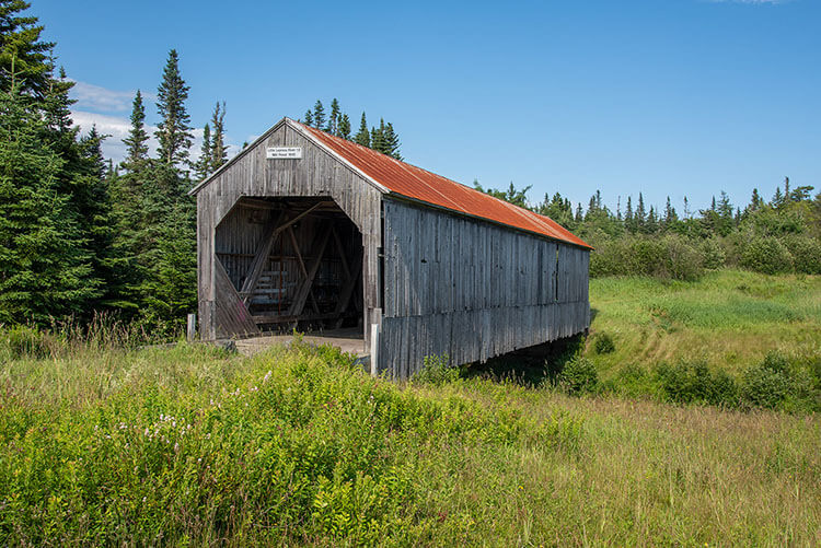 Little Lepreau covered bridge, New Brunswick.