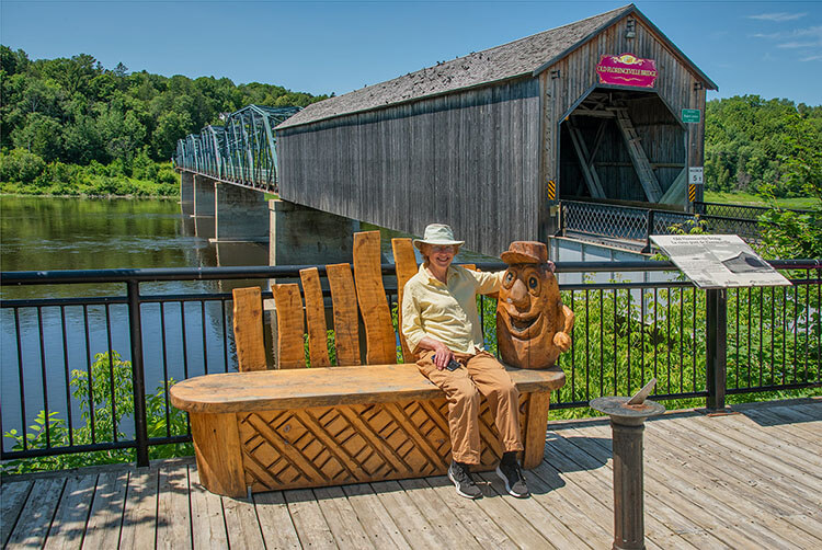 Florenceville Bridge, New Brunswick.