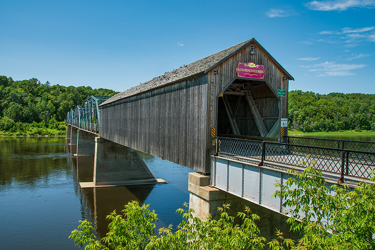 Florenceville covered bridge, New Brunswick.