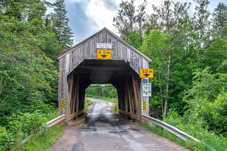 6183 Trout Creek No. 4 Bridge, New Brunswick.