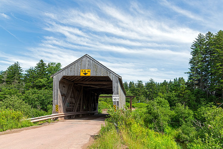 Shepody River No. 3 Bridge, New Brunswick.