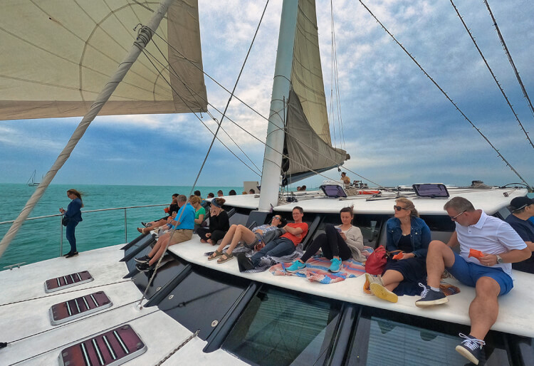 Front deck, Argo Navis boat, Key West, FL