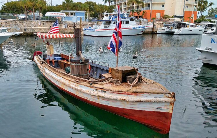 African Queen boat, Key Largo, FL
