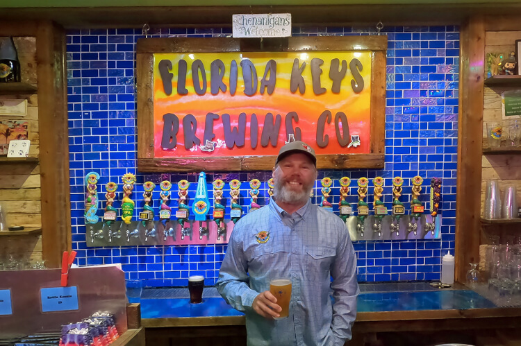 Craig McBay of the Florida Keys Brewing Company, Islamorada, FL