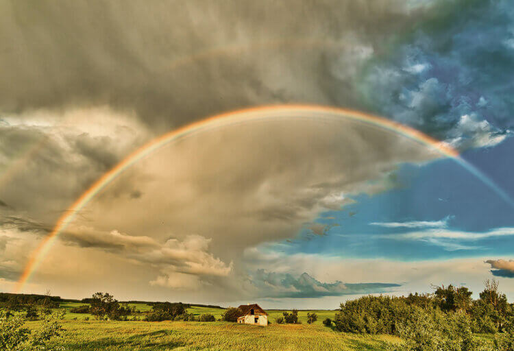 Rainbow, Thickwood Hills, SK