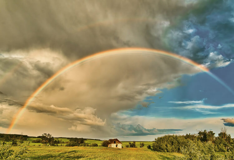 Rainbow, Thickwood Hills, SK