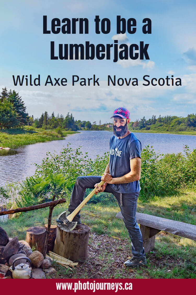 Learning to be a Lumberjack PIN Nova Scotia from Photojourneys.ca