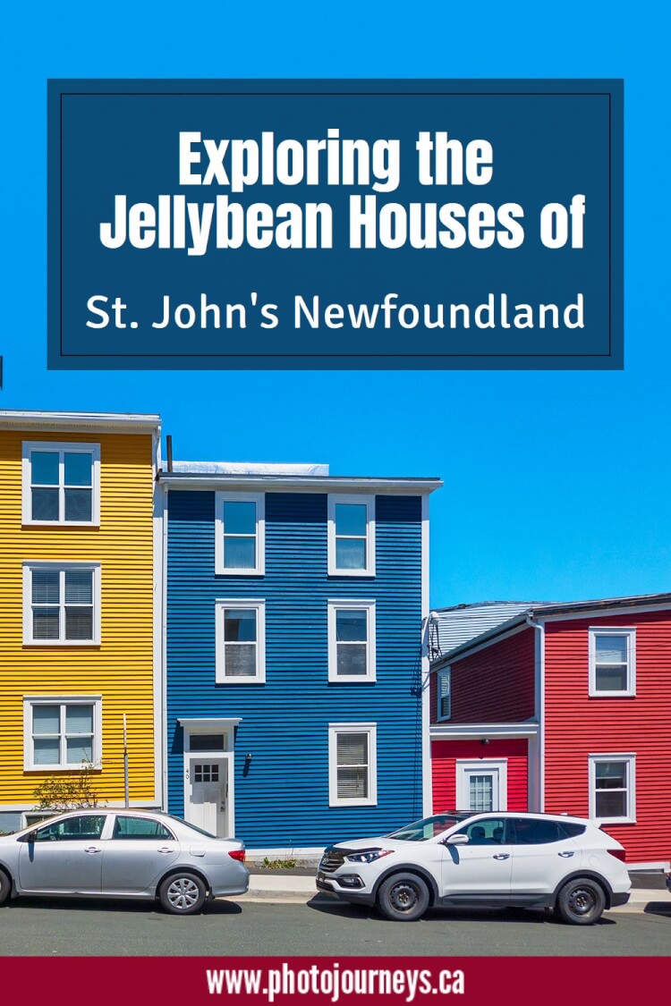PIN for Jellybean Houses of St. John's Newfoundland