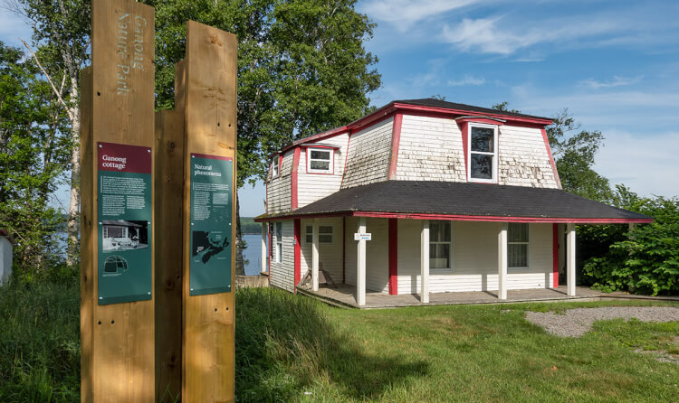 Ganong Nature Park, St. Stephens, New Brunswick.