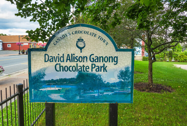 David Alison Ganong Chocolate Park, St. Stephen, New Brunswick