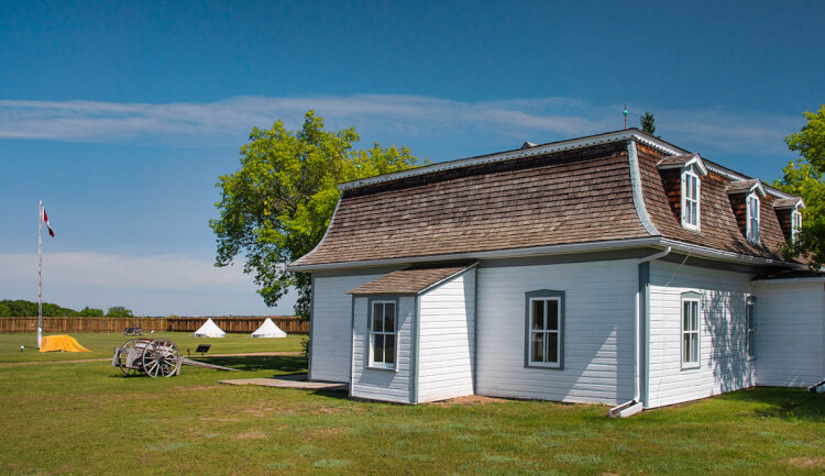 Fort Battleford National Historic Site, Saskatchewan.