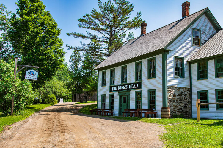 King's Head Inn, King's Landing, New Brunswick.