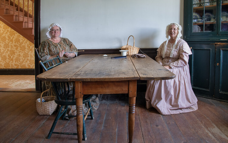 Interpreters at King's Landing, New Brunswick