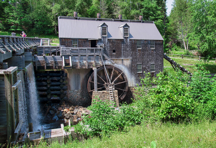 Sawmill, King's Landing, New Brunswick.