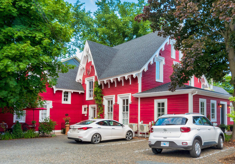 Red House Bed & Breakfast, Fredericton, New Brunswick.