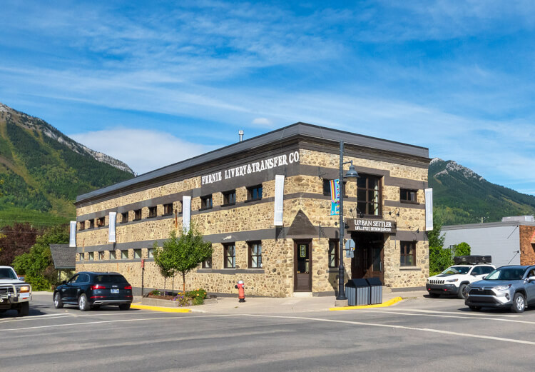 Livery stable, Fernie, BC