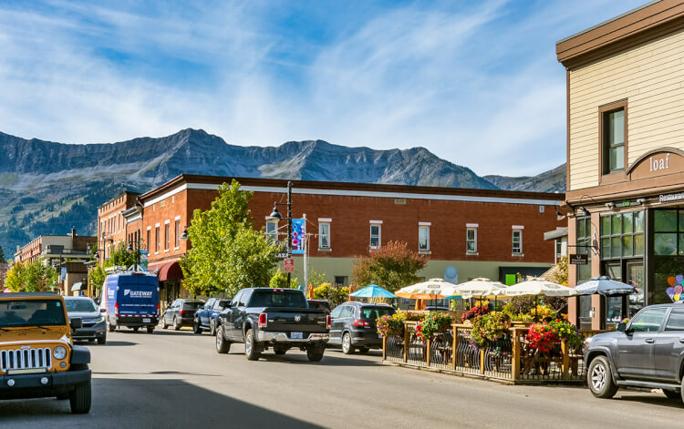 Downtown Fernie BC