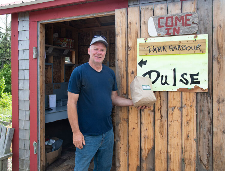 Wayne Green of Green Sea Harvest on Grand Manan Island, New Brunswick.