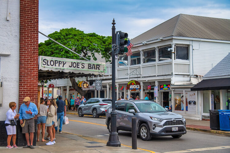 Duval Street bars, Key West, Florida.