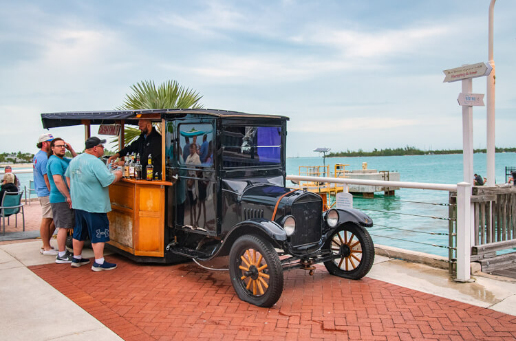 Mallory Square, Key West, Florida.