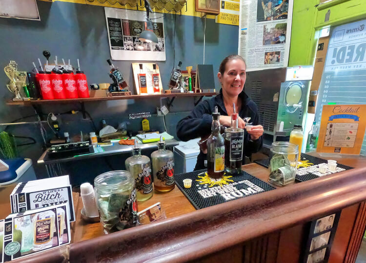 Tasting room, Key West’s First Legal Rum Distillery, Key West, Florida