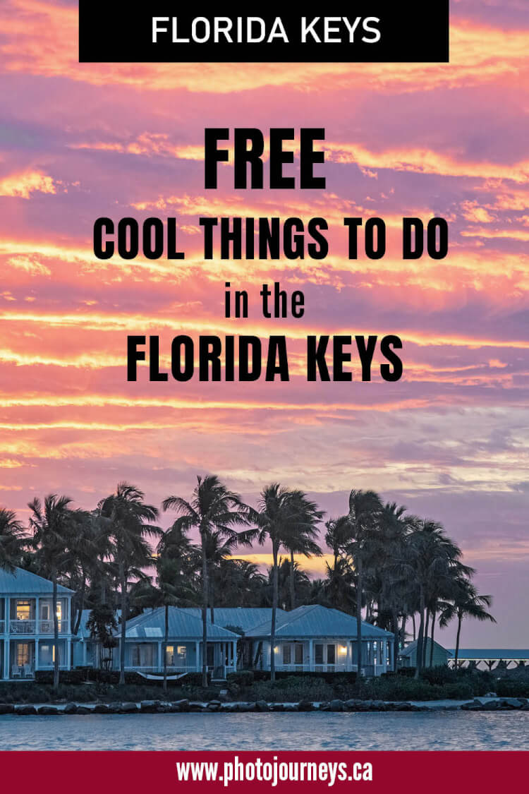 PIN for Free Things to Do in the Florida Keys on Photojourneys.ca