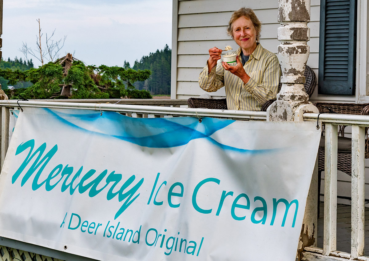 Mercury Ice Cream, Deer Island, New Brunswick