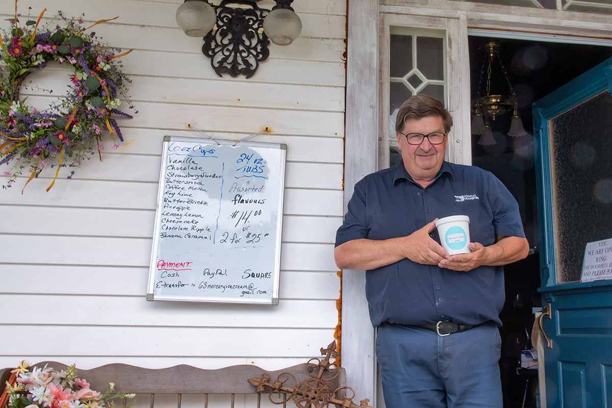 Mercury Ice Cream, Deer Island, New Brunswick.