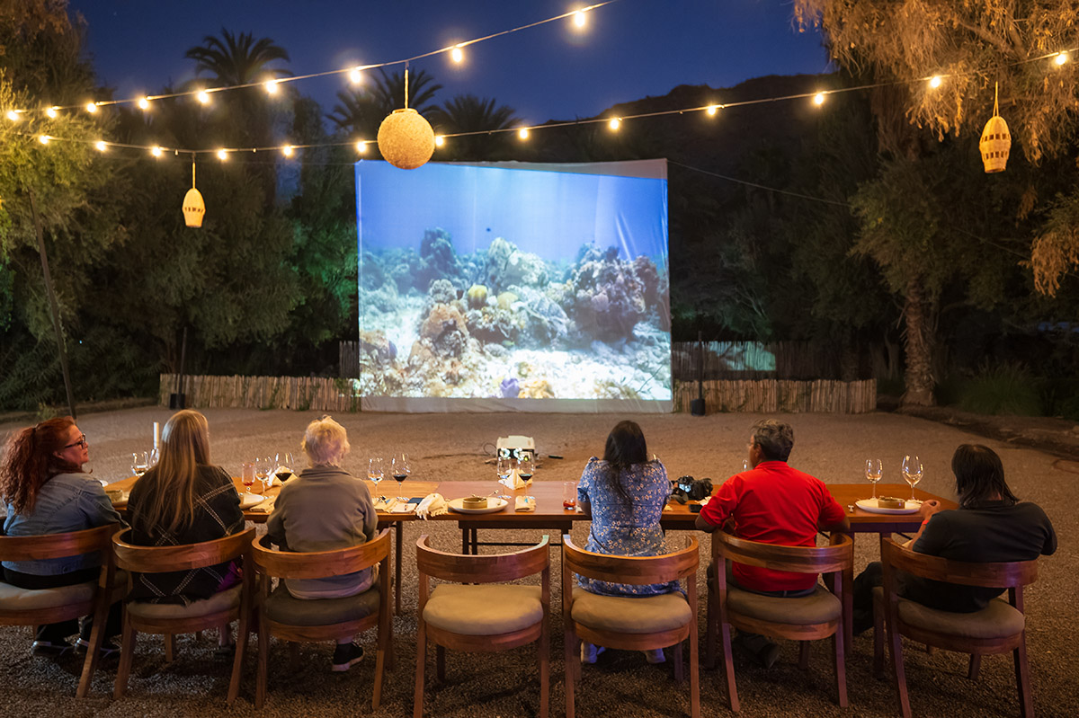 San Javier Farm meal and presentation near Loreto, Baja California Sur, Mexico.