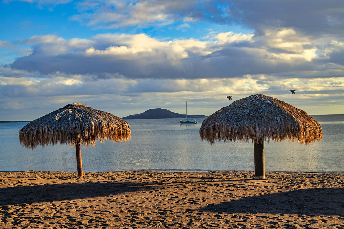 Beach in Loreto, Baja California Sur, Mexico