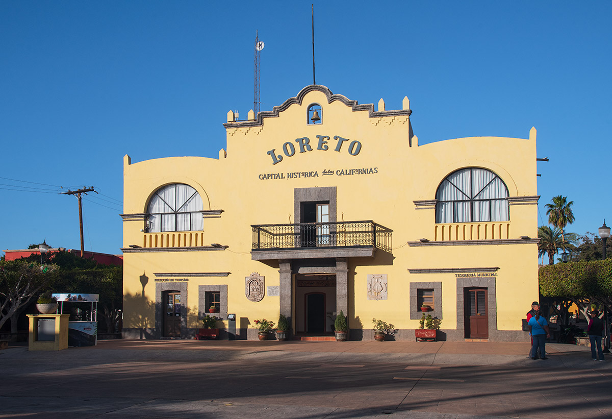 City hall, Loreto, Baja California Sur, Mexico