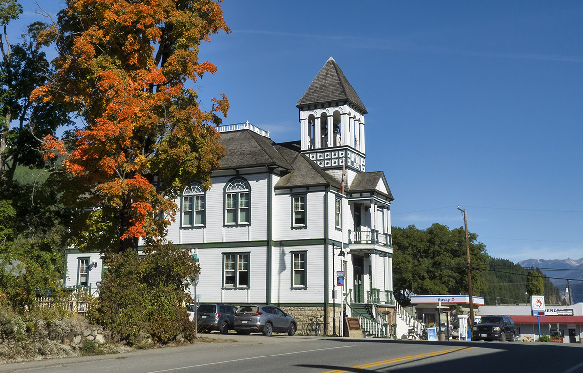 Kaslo’s historic City Hall, Kaslo, BC