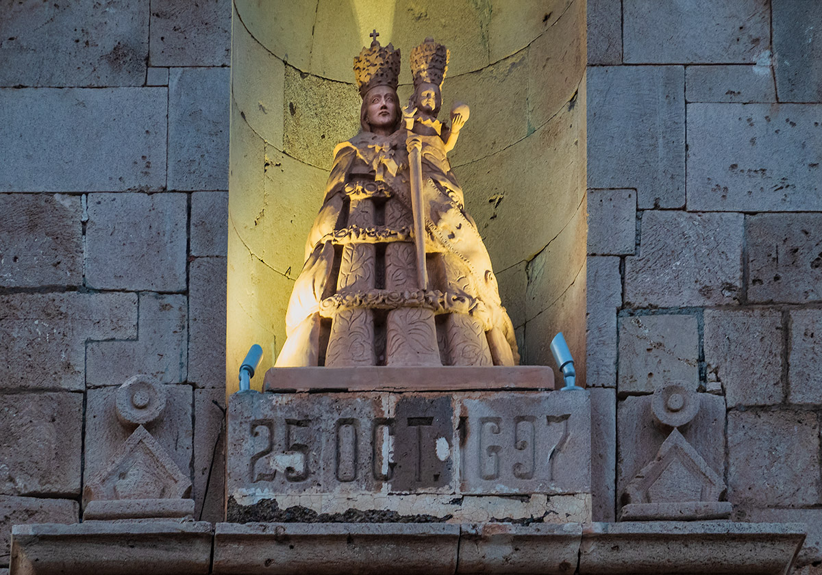 Commemorative Our Lady of Loreto statue, Loreto, Baja California Sur, Mexico 