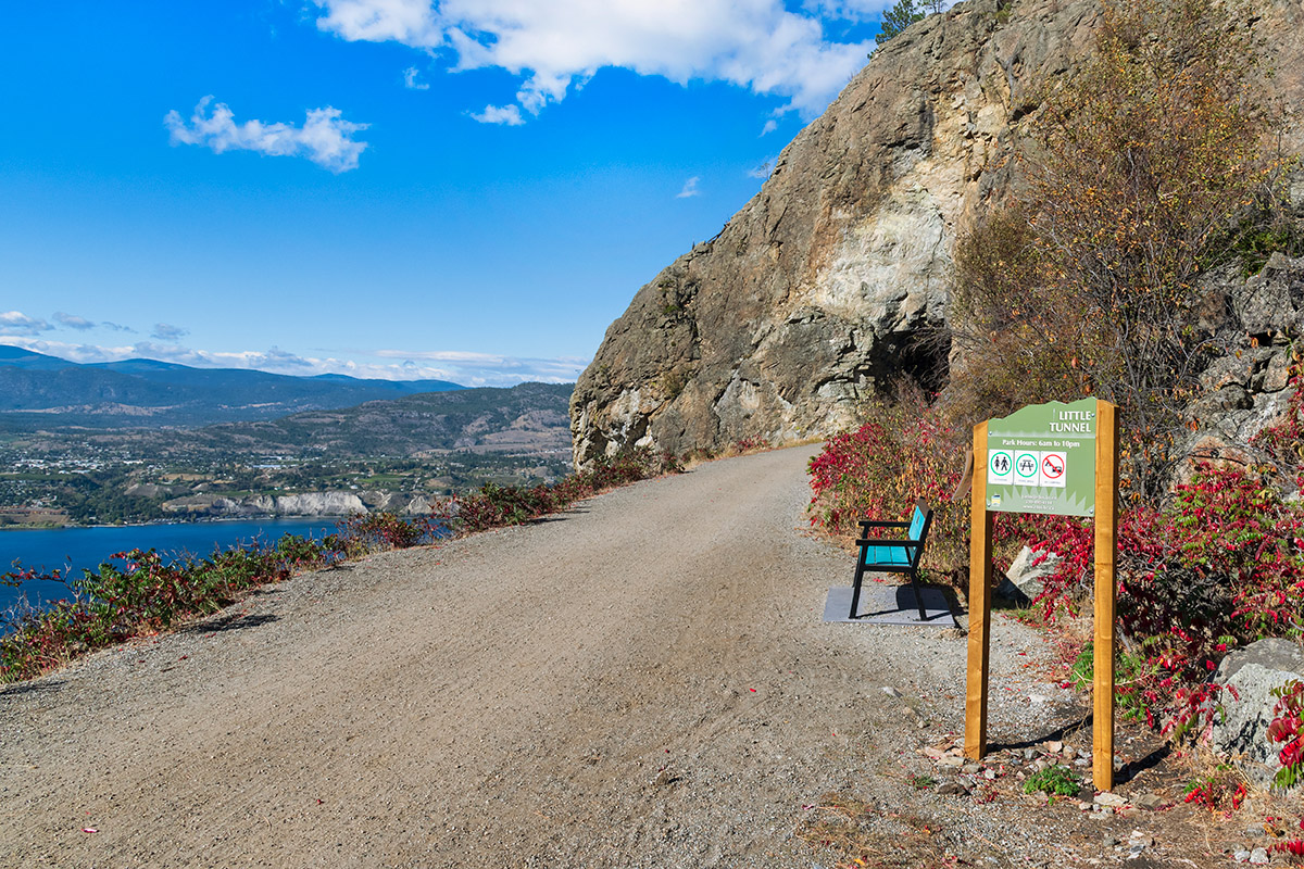 Little Tunnel, Kettle Valley Railway Trail near Penticton, BC