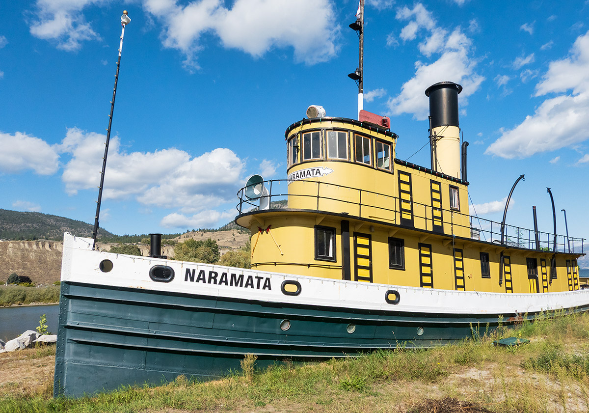 SS Naramata steamer, Penticton, BC