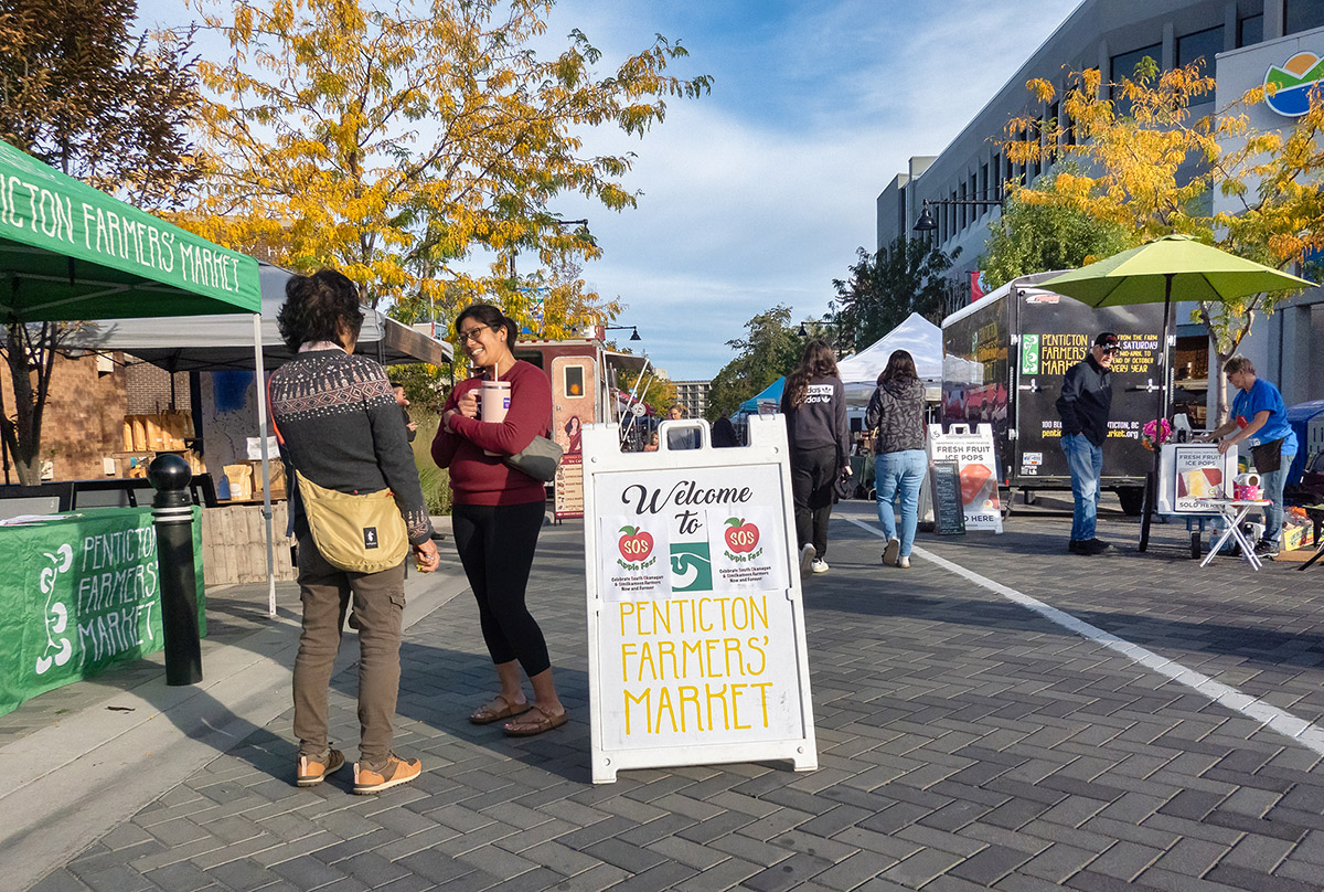 Penticton Farmers' Market.