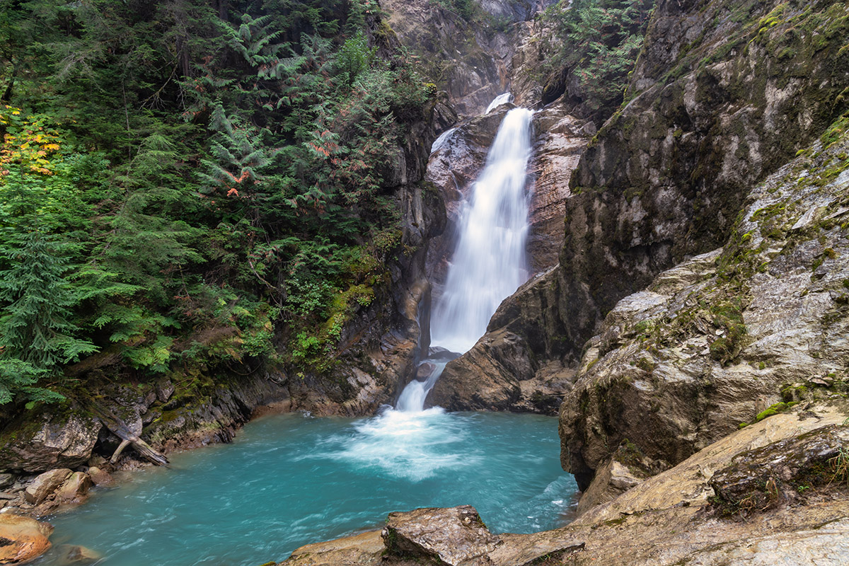Bear Creek Falls, Glacier NP
