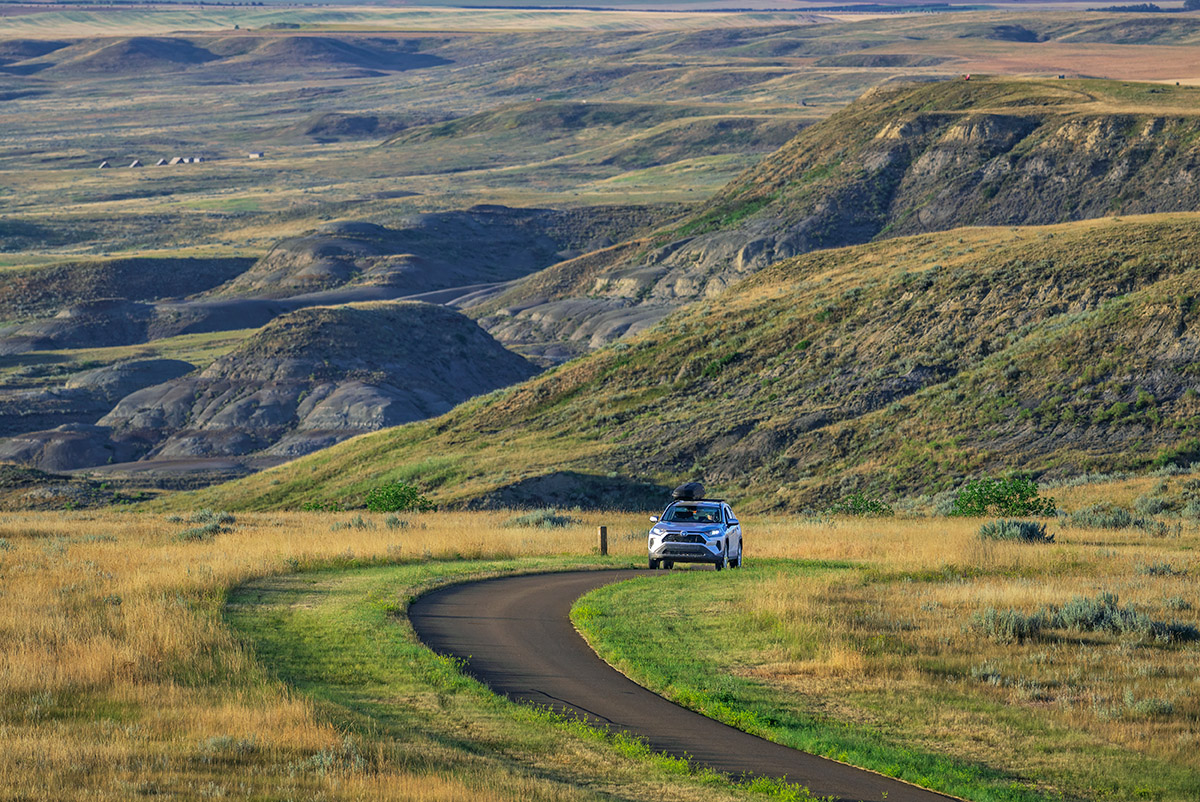 Badlands Parkway, Grasslands National Park, Saskatchewan.