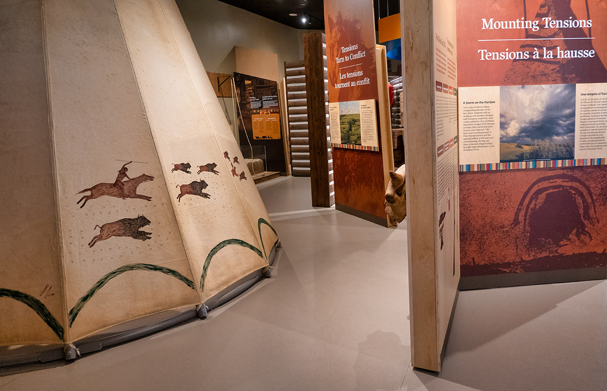 Visitor Centre, Fort Walsh National Historic Site, SK
