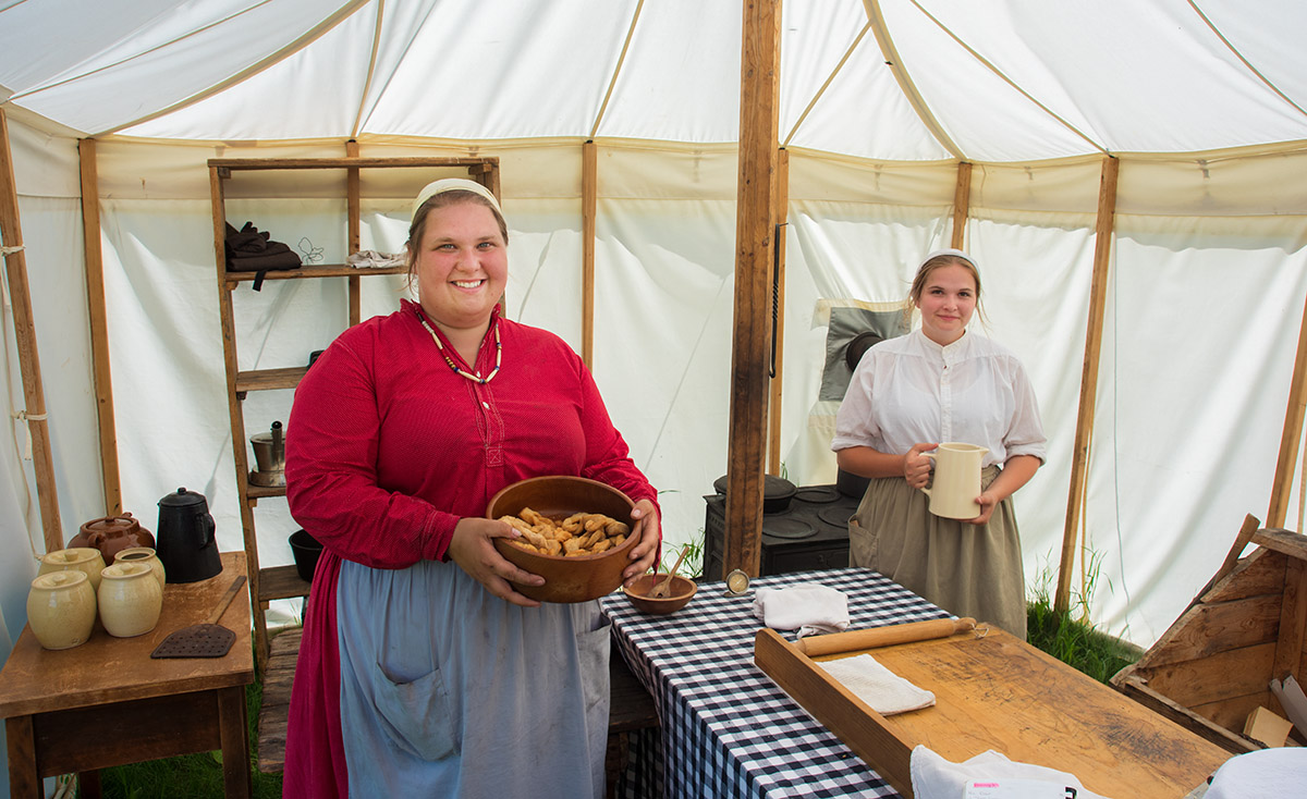 Interpreters, Fort Walsh National Historic Site, SK