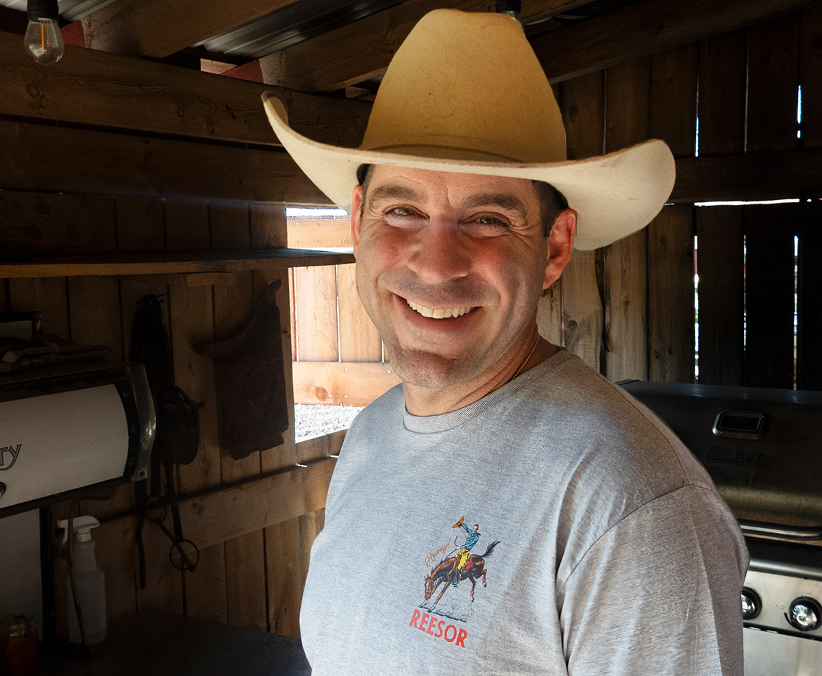 Jason Reesor, Reesor Ranch, Cypress Hills, Saskatchewan