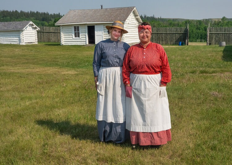 Interpreters at Fort Walsh National Historic Site, SK